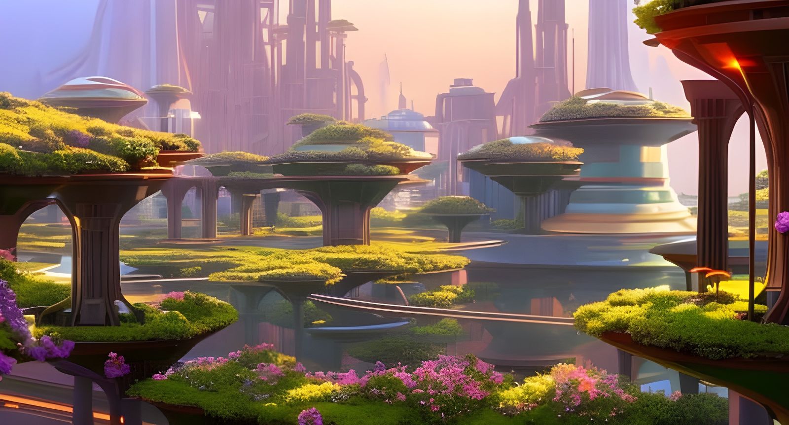 Retrofuturist Rome: A Cyberpunk Utopia in 8k