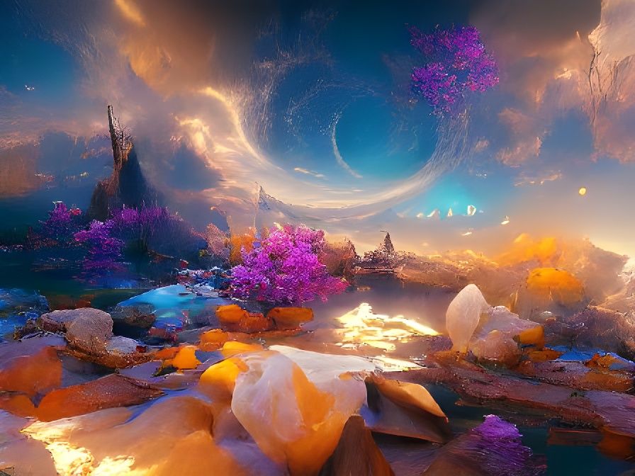 Stardust Whispers: A Volumetric Masterpiece