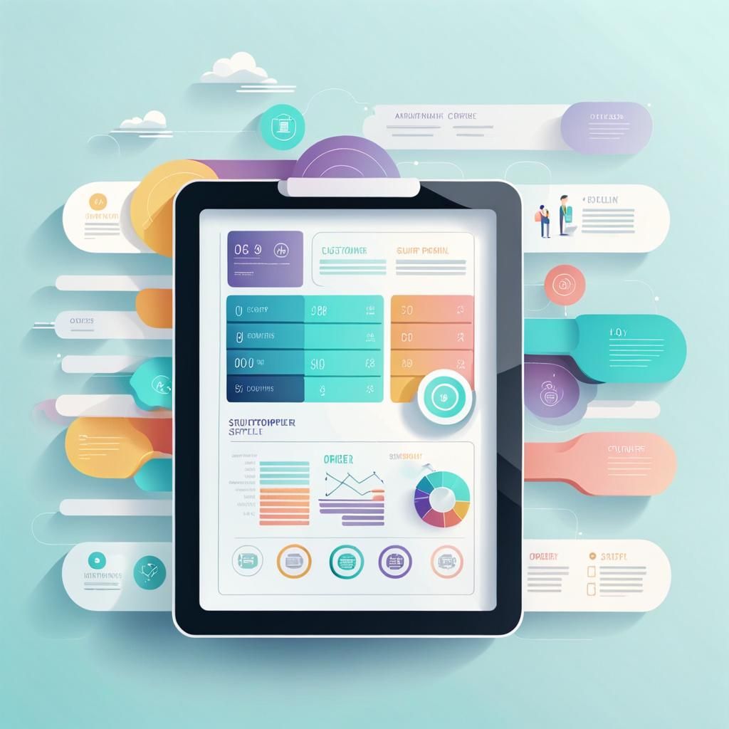 Dropshipping Process Animated Infographic in Flat Design