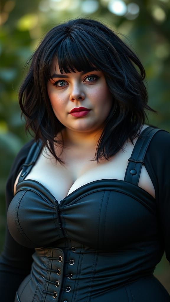 Professional Portrait of Plus Size Woman