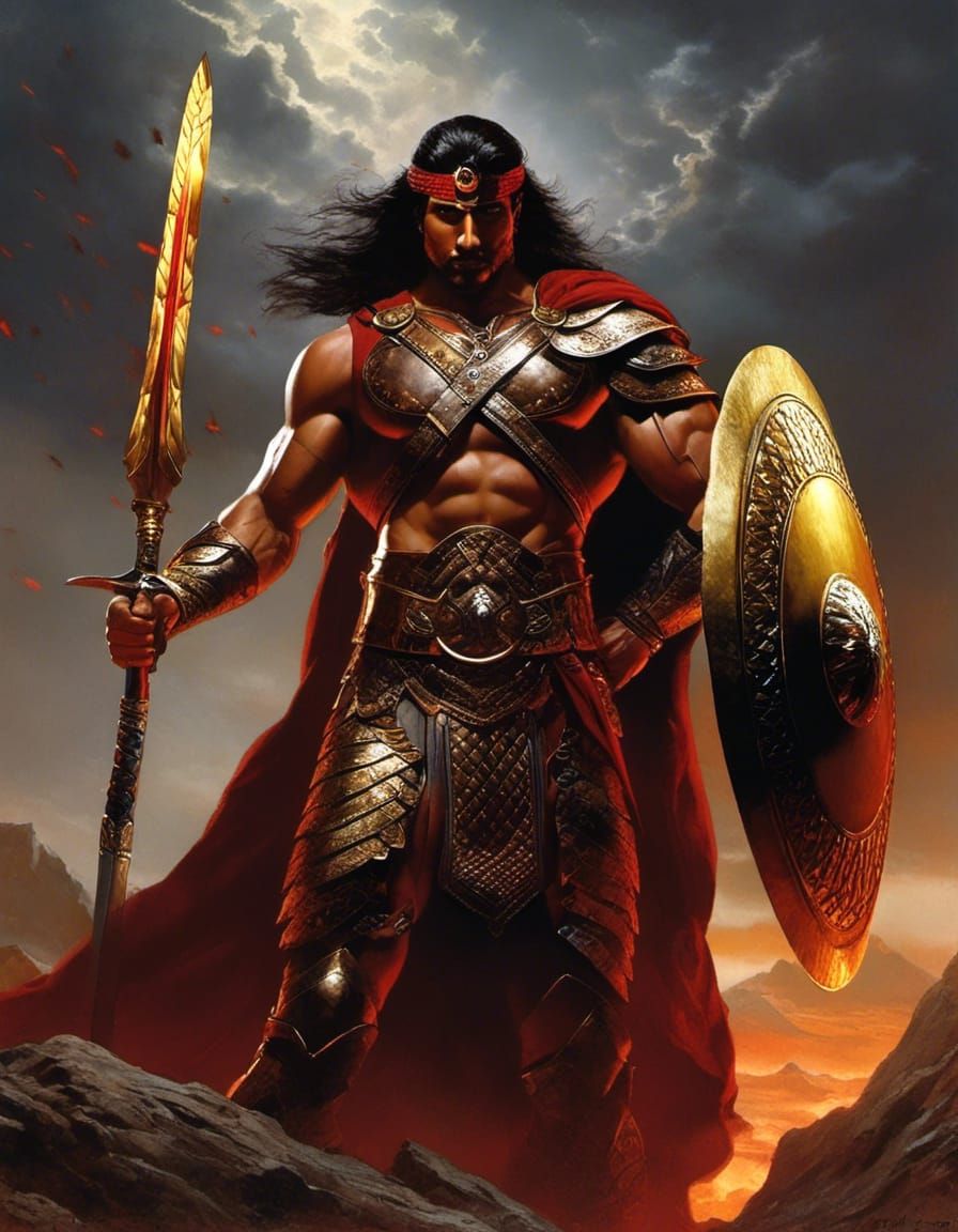 Klingon Gilgamesh: Heroic Fantasy Art