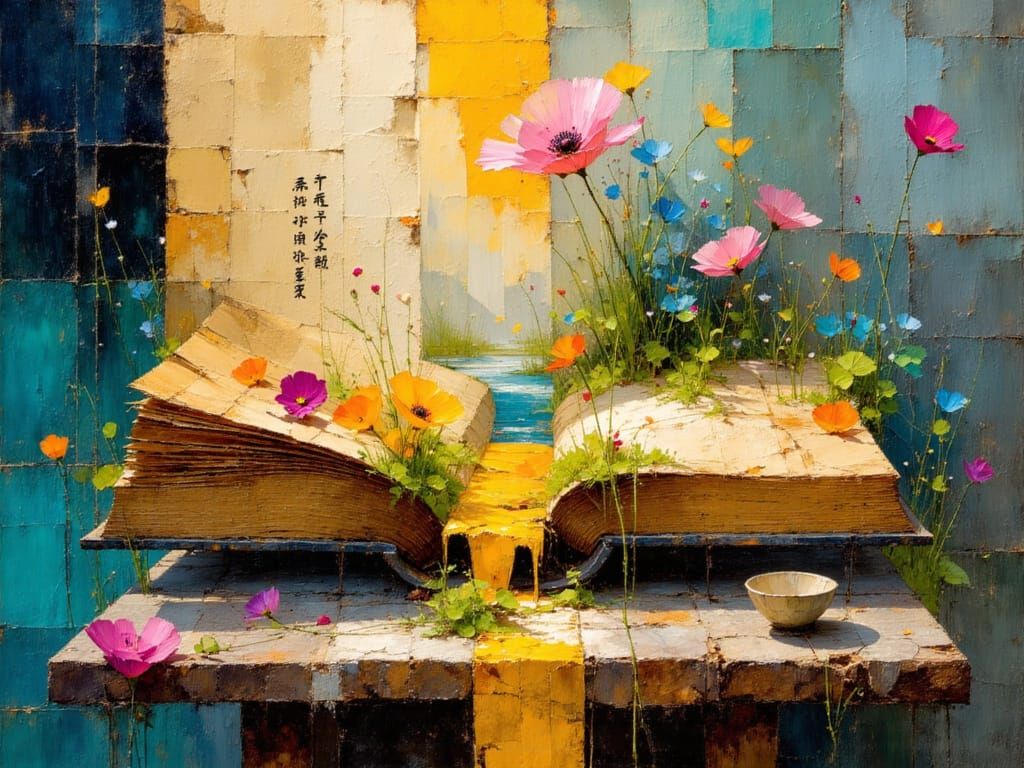 Ancient Chinese Village Emerges from Magical Book