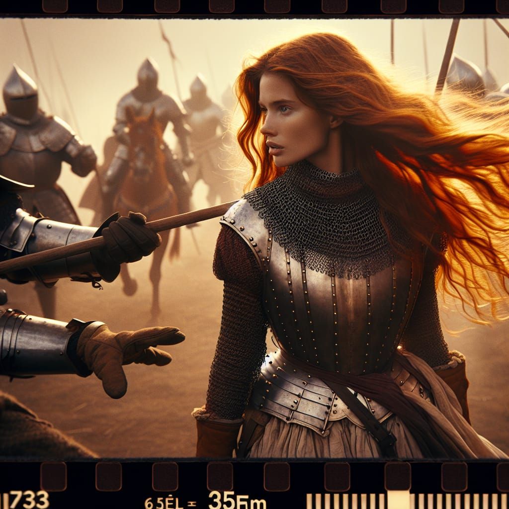Fiery Heroine Defends France During the Hundred Years' War