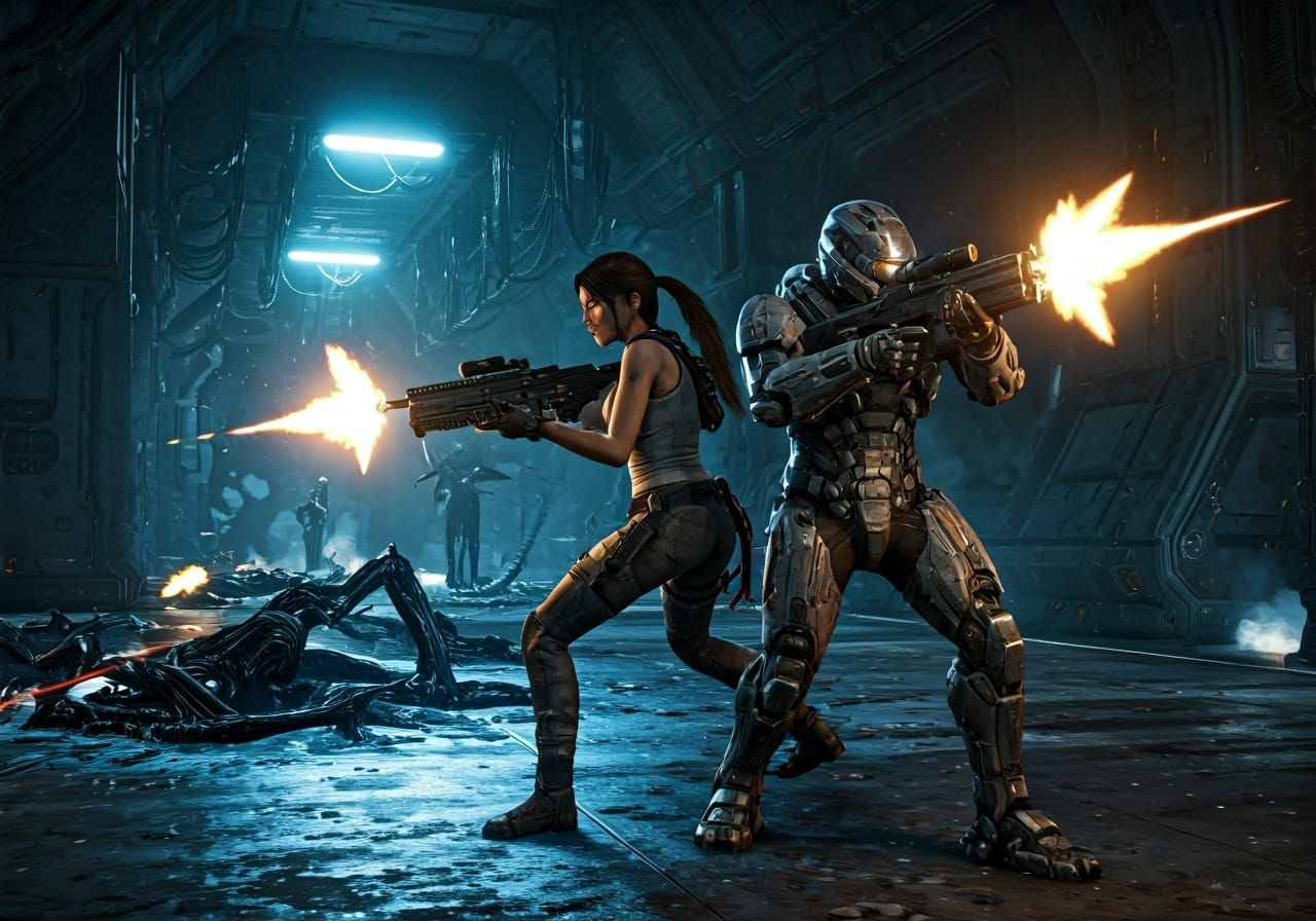 Ripley 8 and Colonial marines