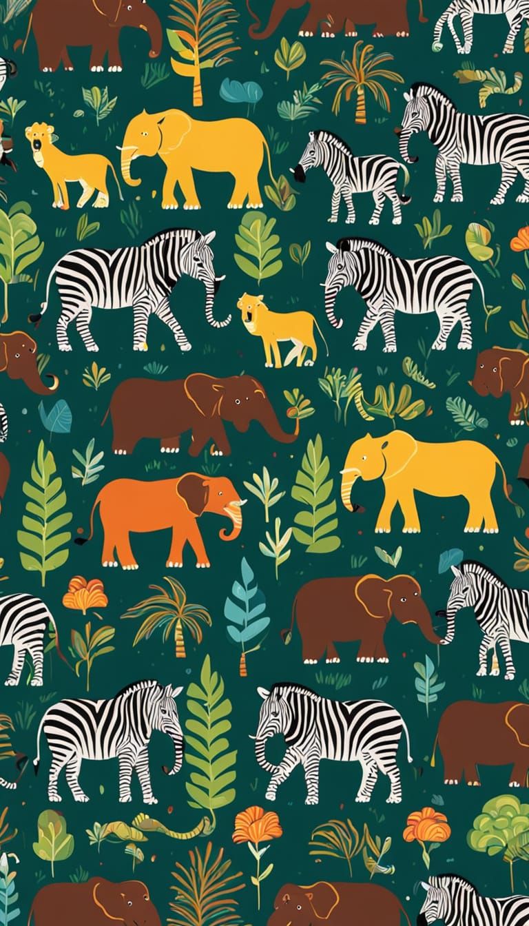 Chocolate Zoo: Lion, Zebras, Elephants, Birds & Snakes