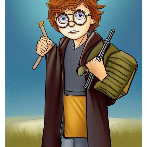 Merge Harry Potter and Luke Skywalker 10