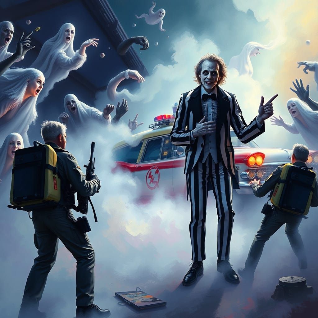 Ethereal Convergence of Beetlejuice and Ghostbusters