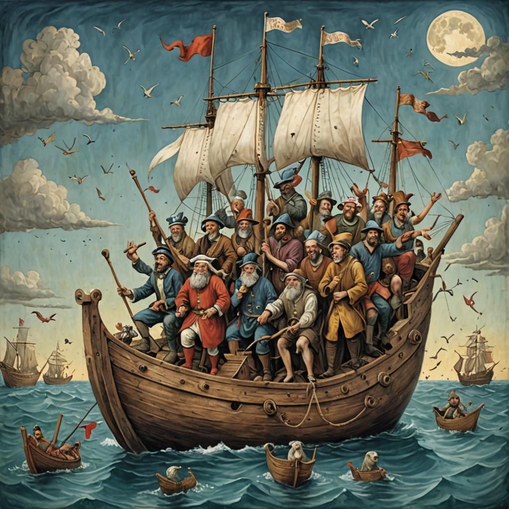 Ship of Fools: A Whimsical Voyage