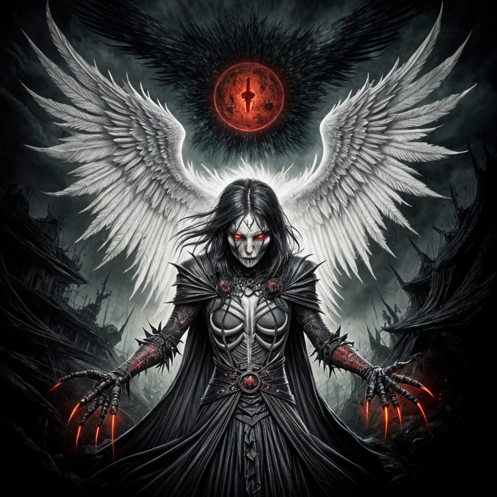 Psychopomp of the Crimson Eyed Crow