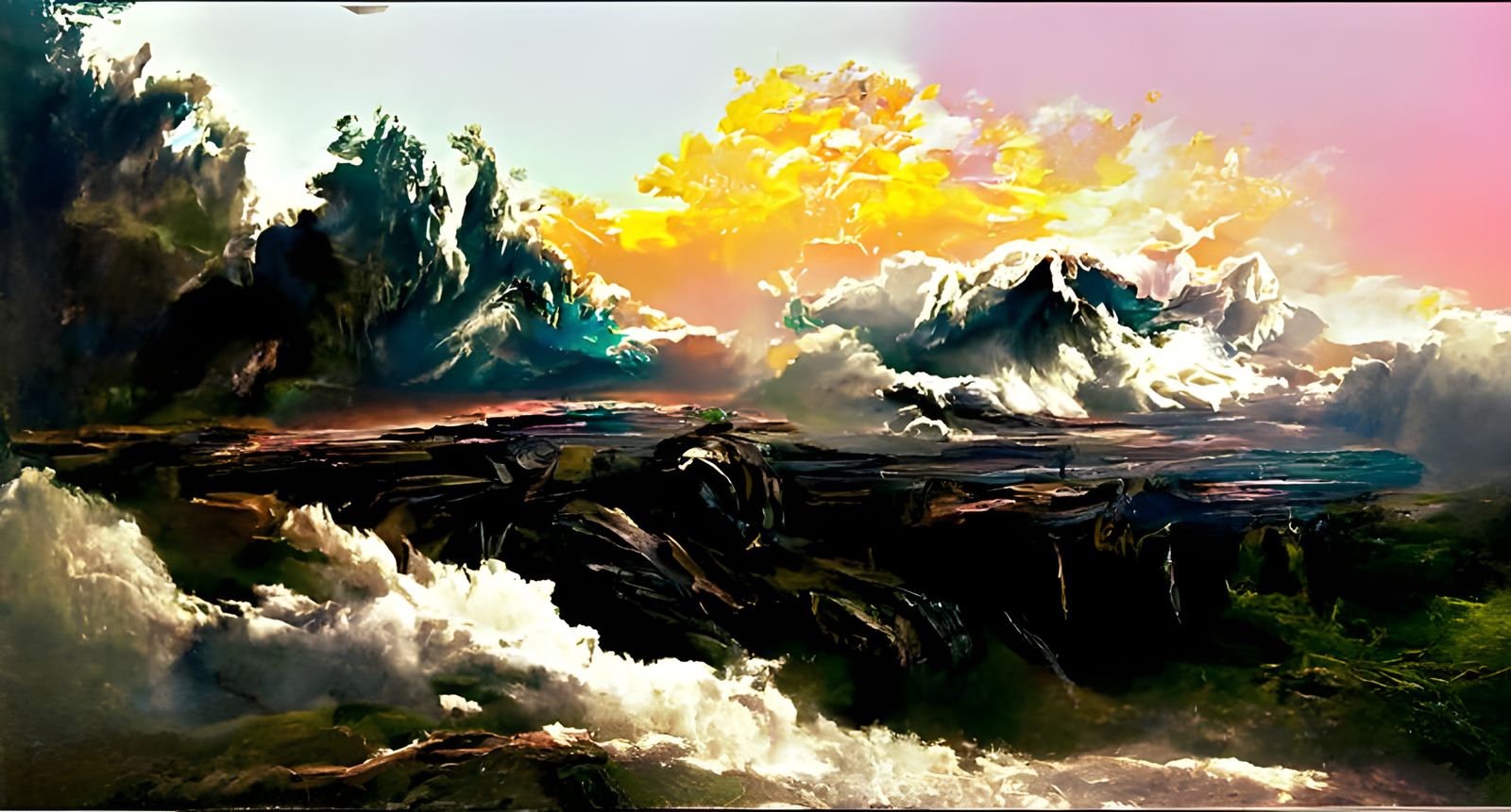 Dramatic Cyclone Rips Through Barren Landscape