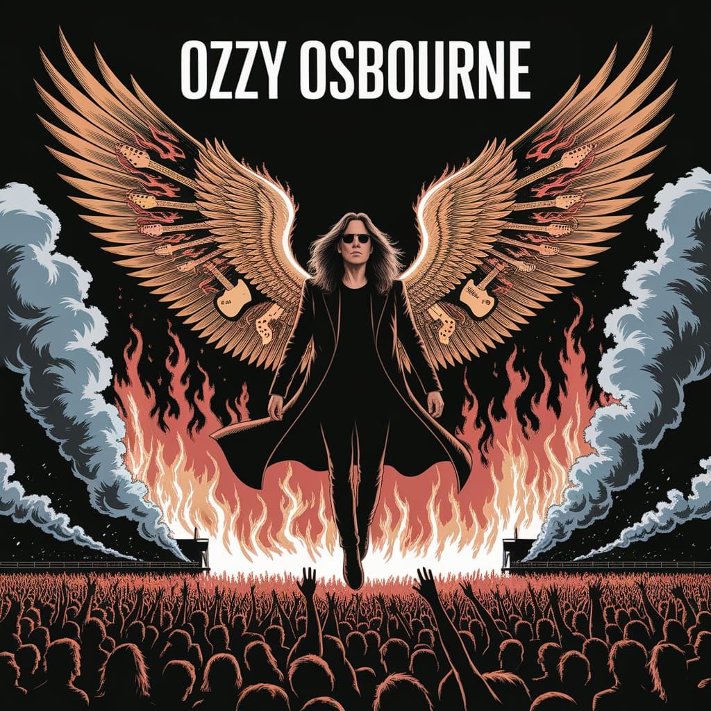 Ozzy Osbourne as Angelic Rock Singer in Inferno