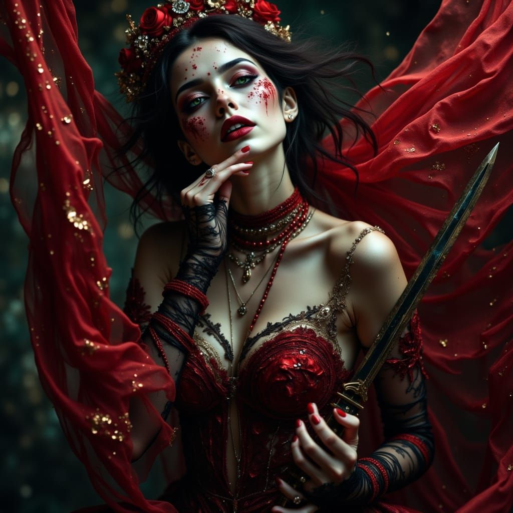 Vampire Heiress Marks Herself with Ancient Blade