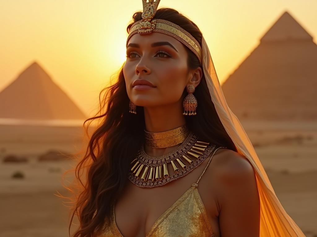 Iina Kuustone as Cleopatra Portrait