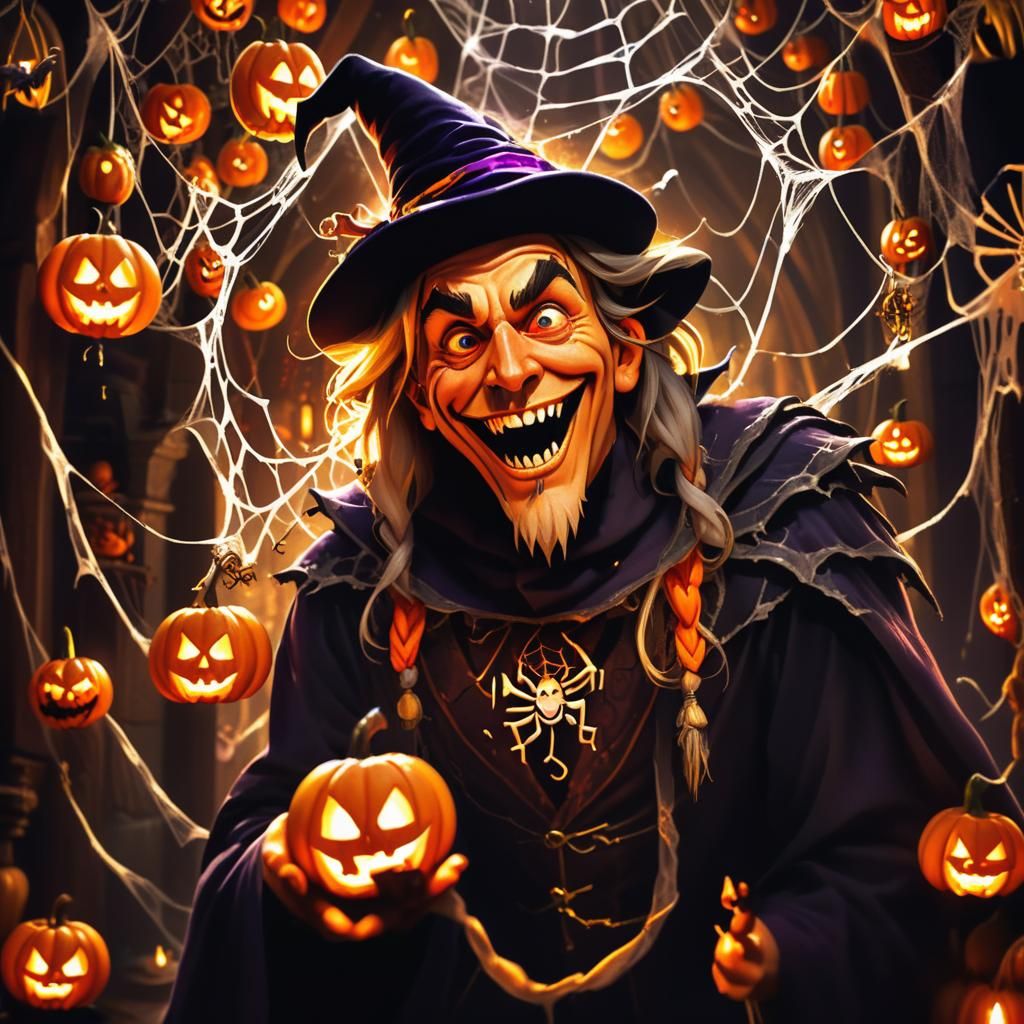 Leeroy Jenkins Halloween Fantasy in Pixar Style