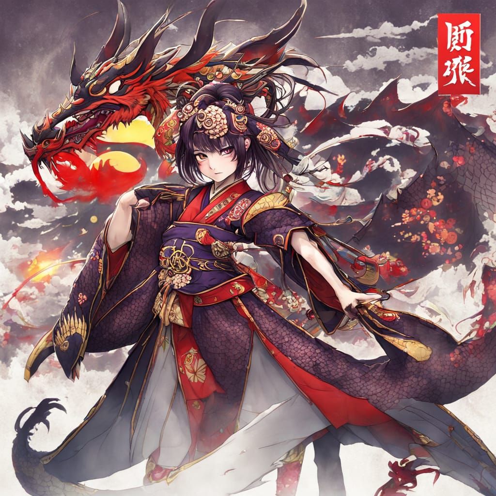 Dragon Geisha Warrior