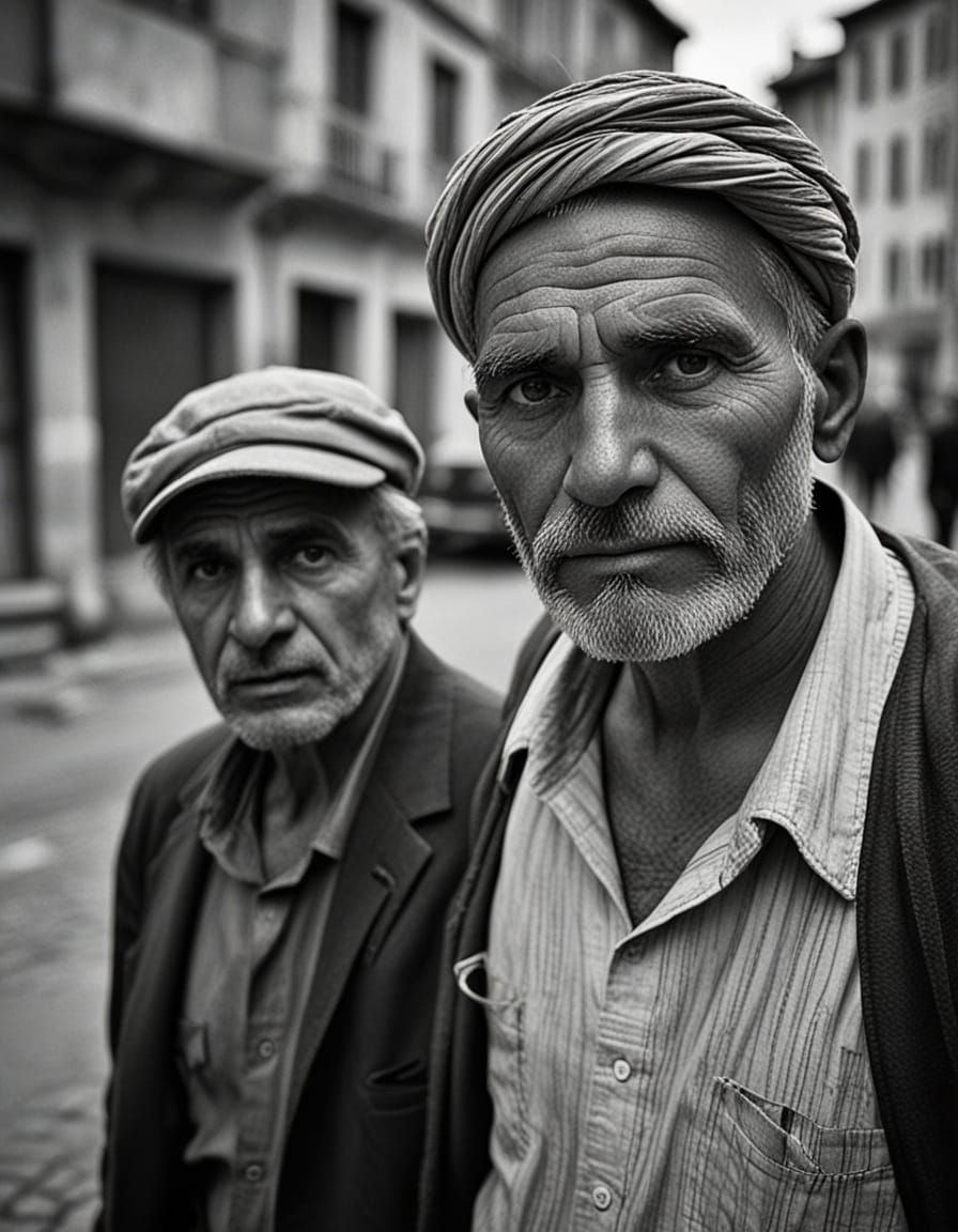 Ancient Scene in Warm Natural Light