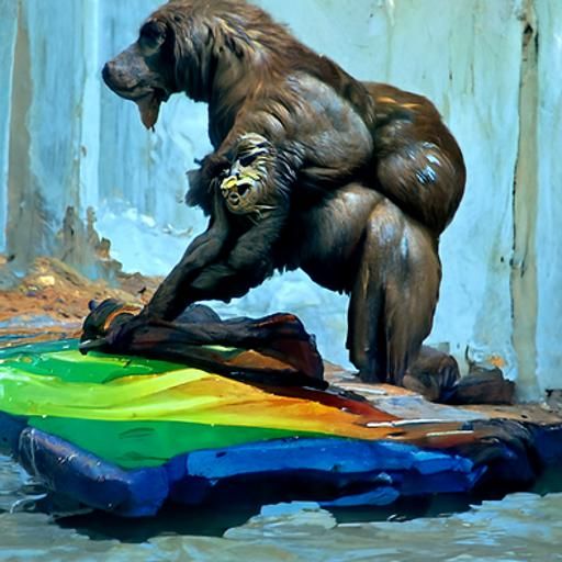 Classical Portrait in Oil Painting Style