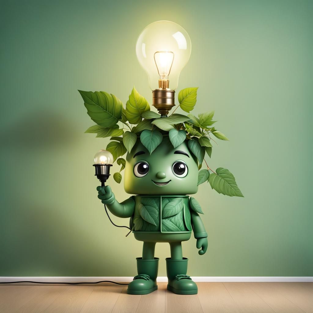 Leafs green lamp