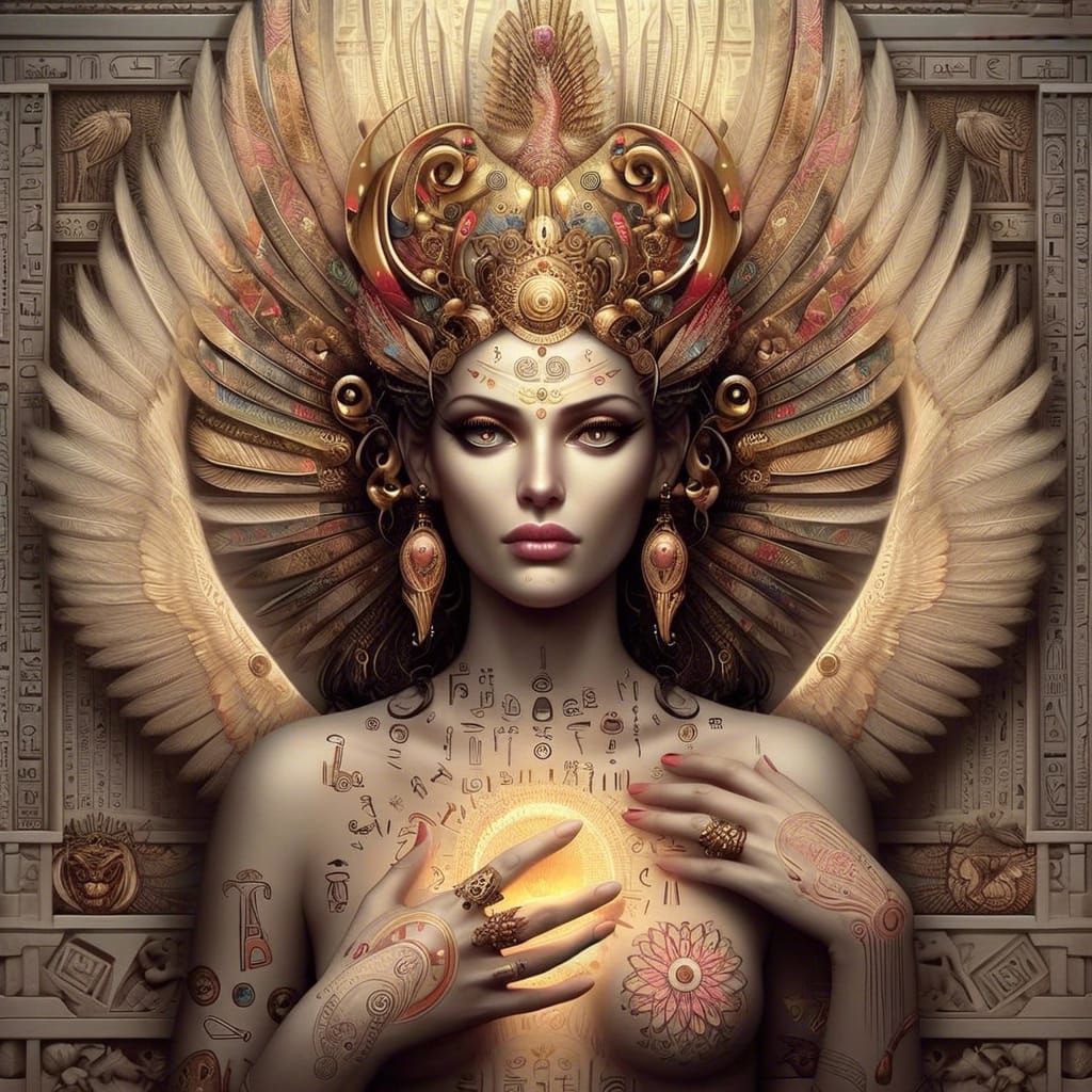Isis: Mother of Magic in Digital Art