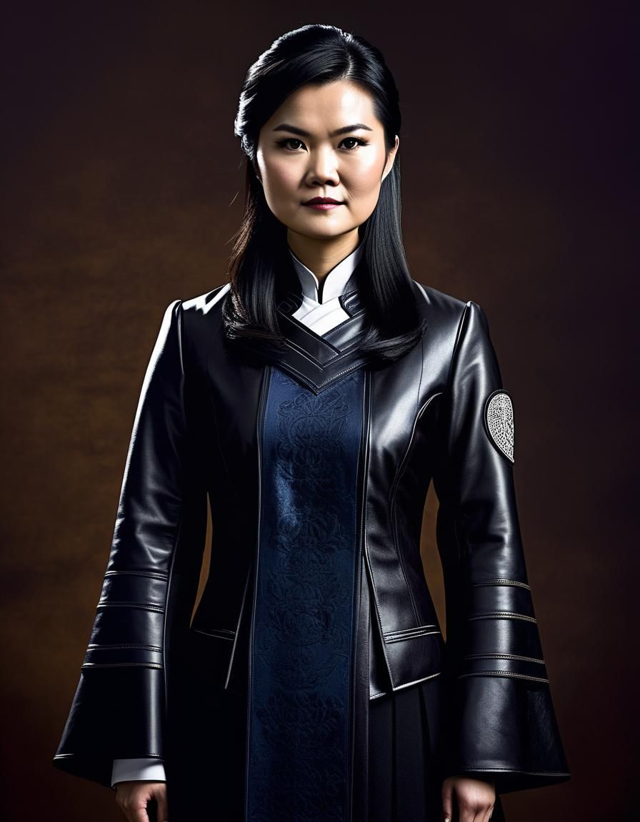 Katie Leung as Professor Cho Chang in Leather
