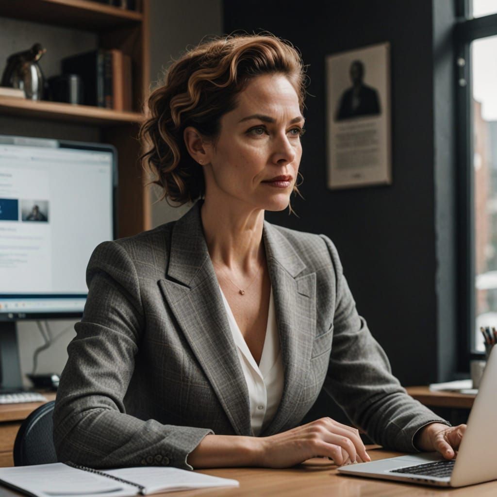 Empowering Female Professional in a Modern Setting