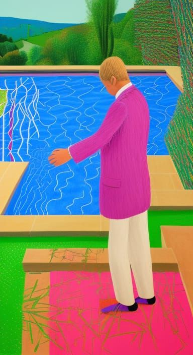 Hyperrealistic Castle in Splash Art Style