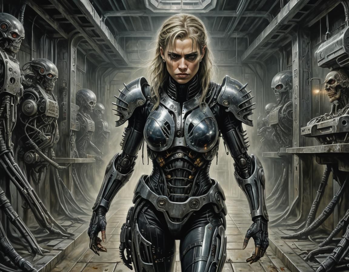 Cyborg Rebel Rises in Fury as She Leads a Daring Prison Brea...