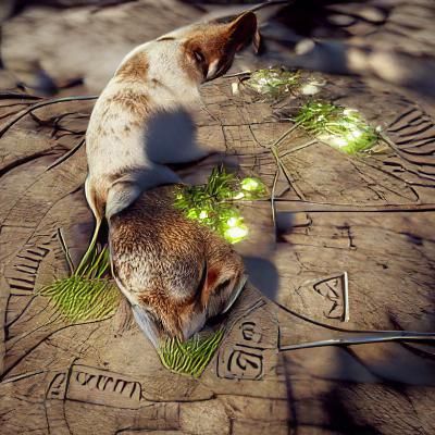 Magical Shapeshifting Talisman Rendered in CryEngine