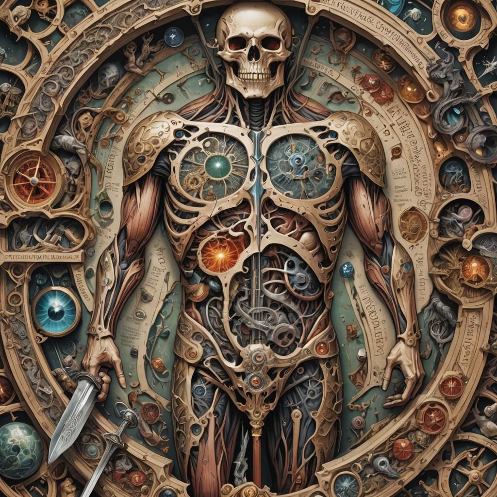 Cross Section of the Cogwork Man