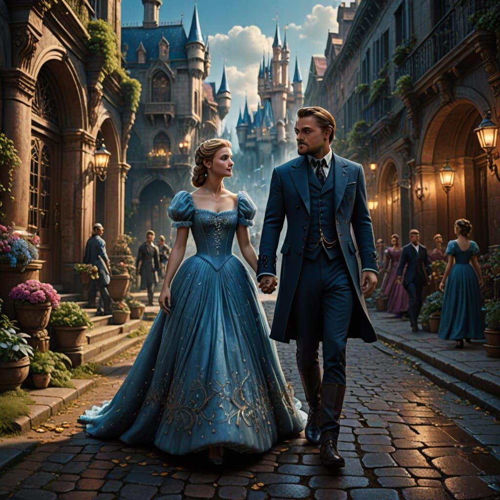 Cinderella and Leonardo DiCaprio