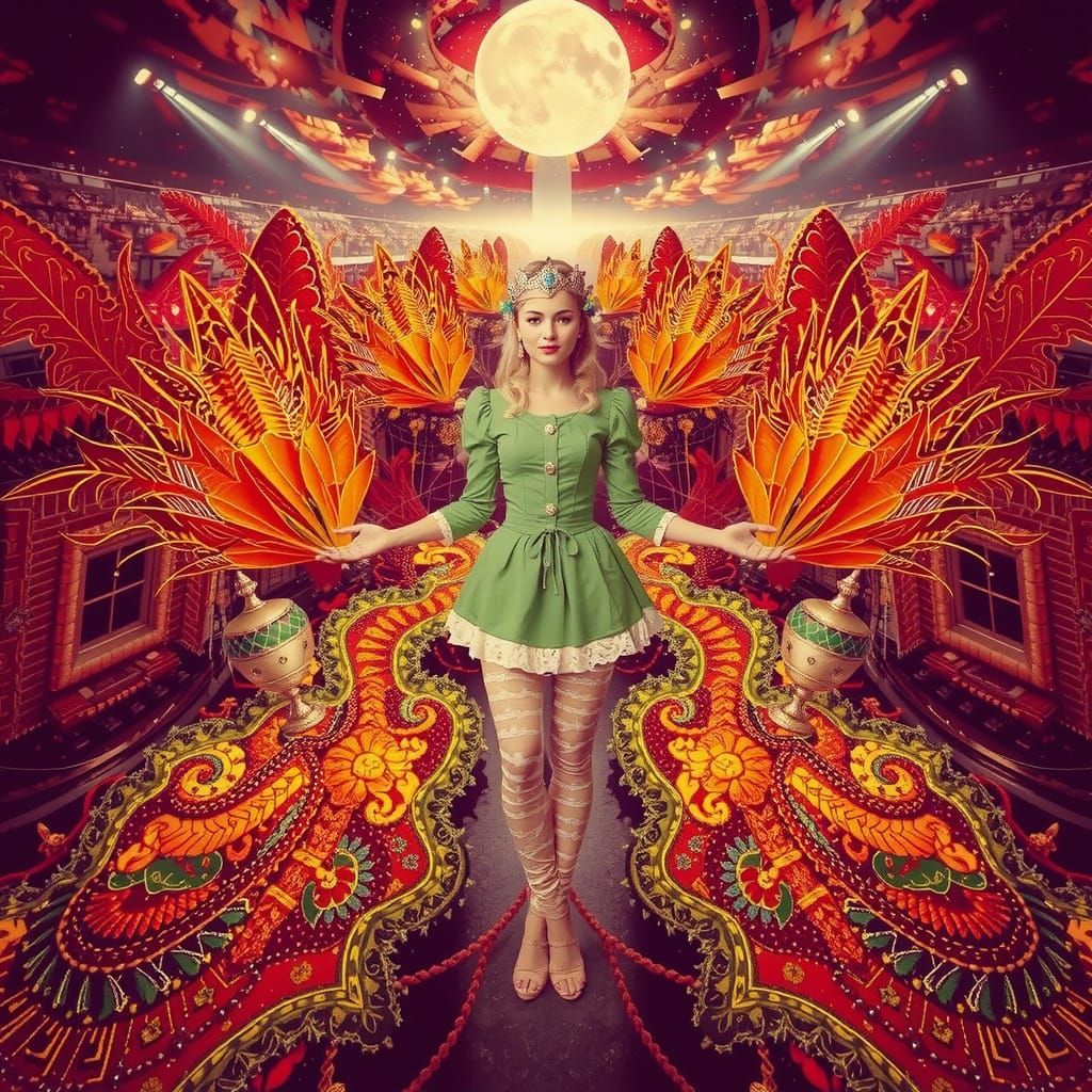 AI-Generated Abstract Concepts of Perfection and Artistry