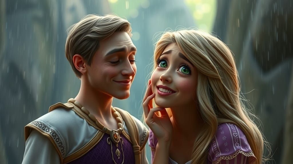 Rapunzel's Emotional Discovery of True Identity