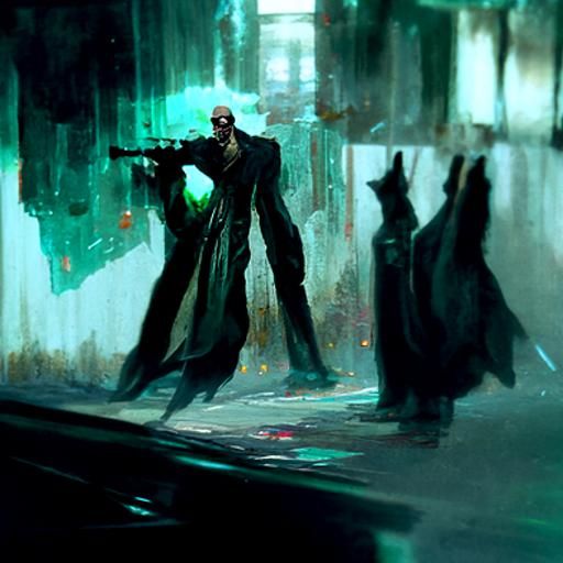 Sinister Matrix Inspired Digital Artwork