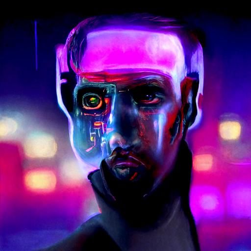 A.I self portrait
