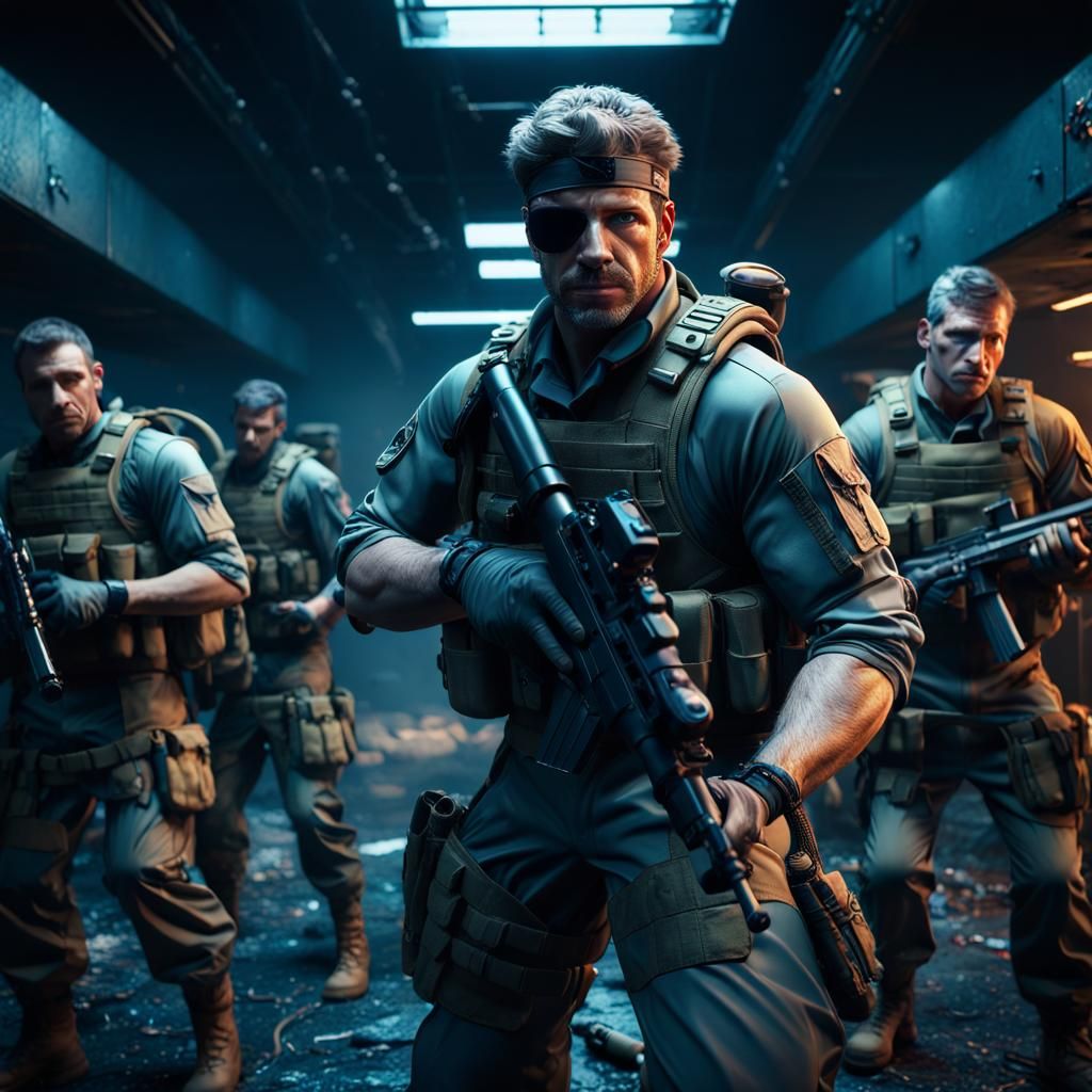 Solid Snake Infiltration: Photorealistic CGI Masterpiece