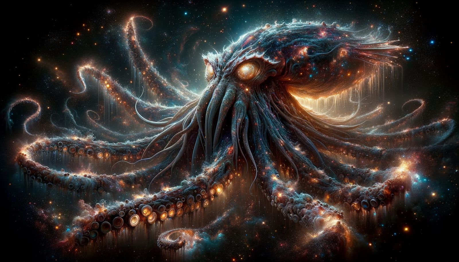 Galactic Kraken: Mythical Creature of the Cosmos