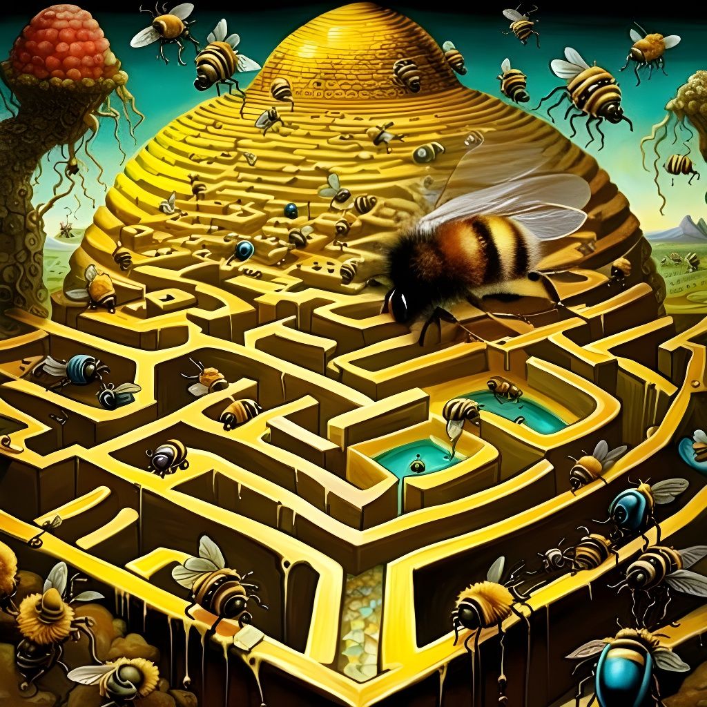 Beehive maze