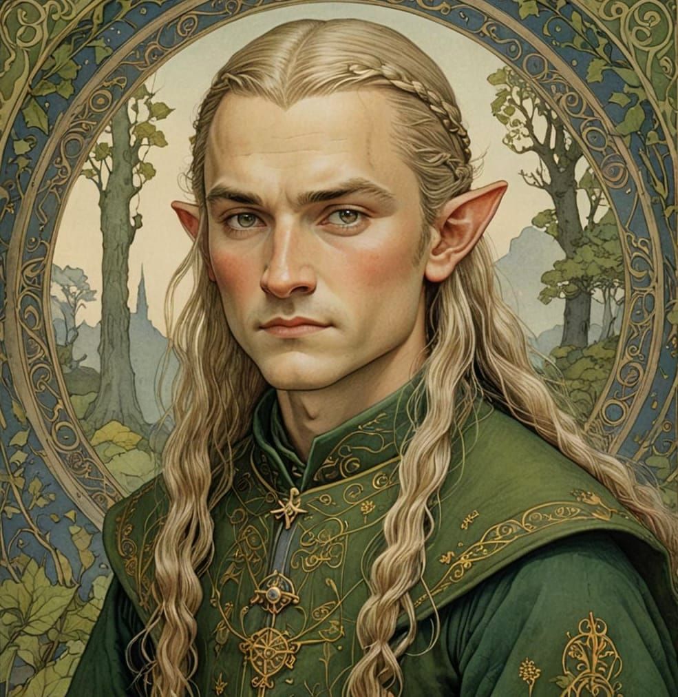 Portrait of Legolas