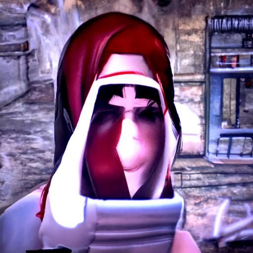 Claire Redfield as a Nun