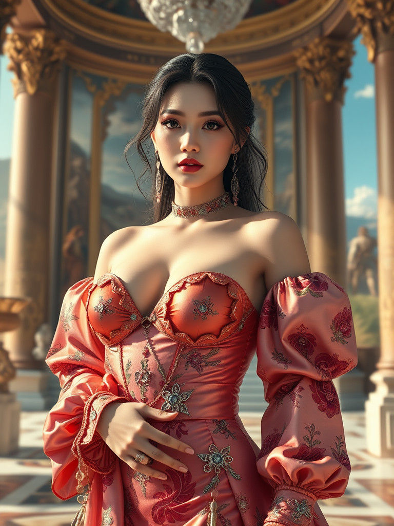 Masterpiece, realistic kpop idol, beautiful woman, big chest, f cup, uhd, realistic, 4k, 8k, photoshoot, extremely high ...