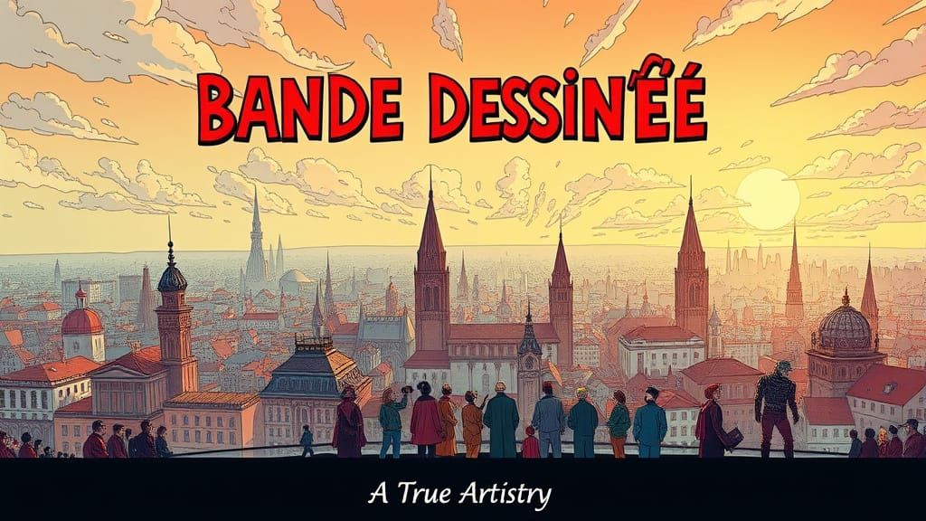 Surreal Cityscape Celebrates Indie Spirit of French-Belgian ...