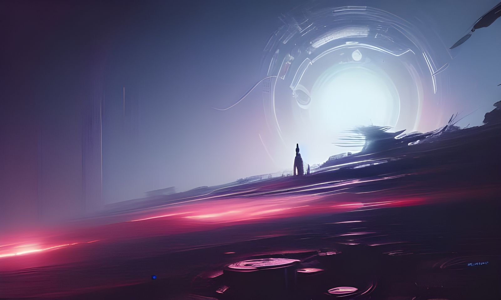 Stunning Event Horizon in 8K