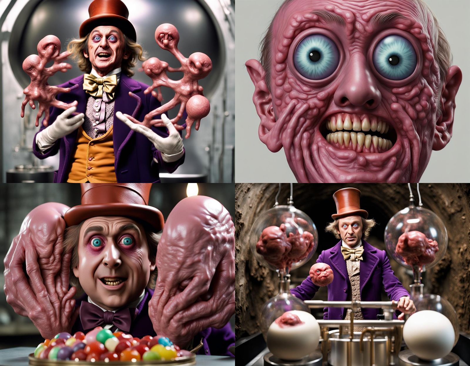 Horrific Mutant Homunculus in Ultra Realistic 8k