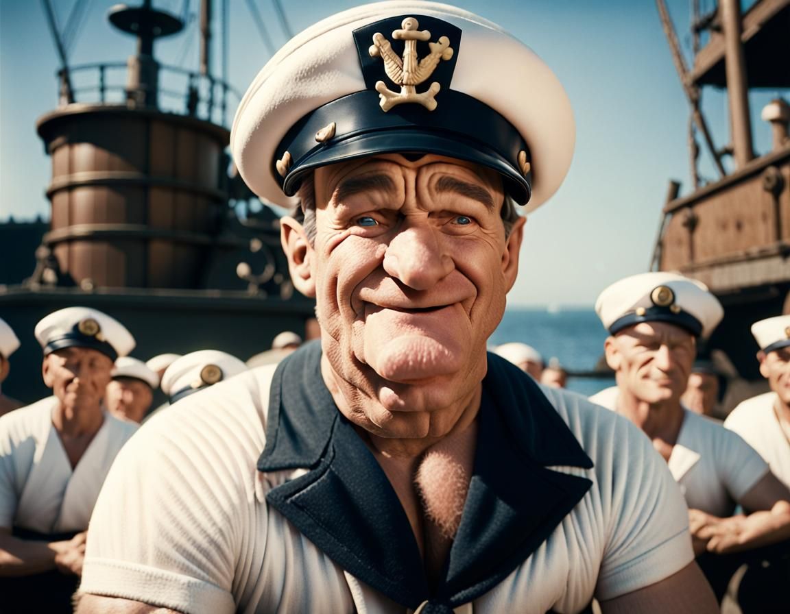 Sinister 1920s Sailor Fight on the Docks