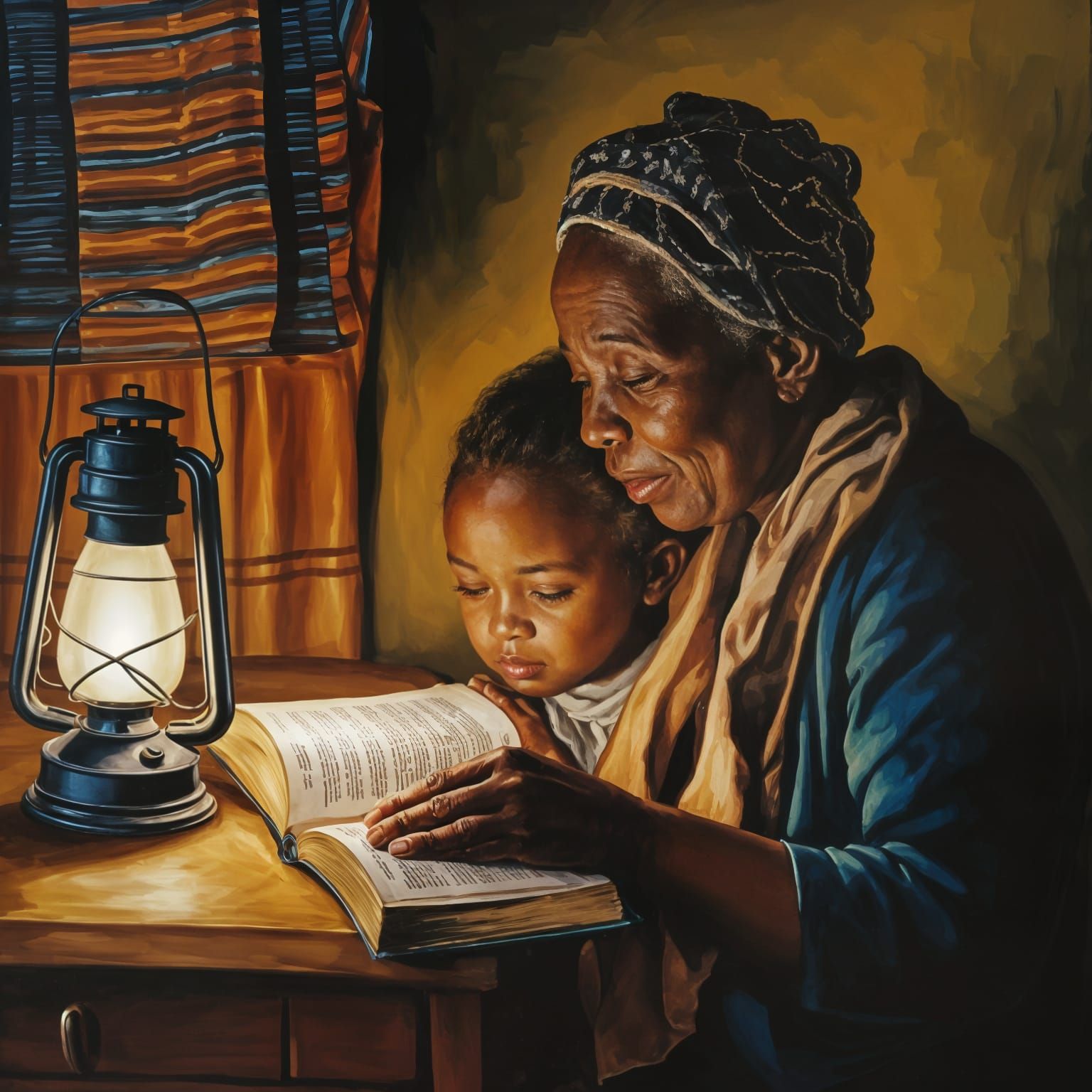 Warm Intimacy in a Traditional African Setting