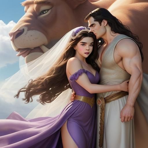 Hailee Steinfeld and Henry Cavill as Hercules Wedding