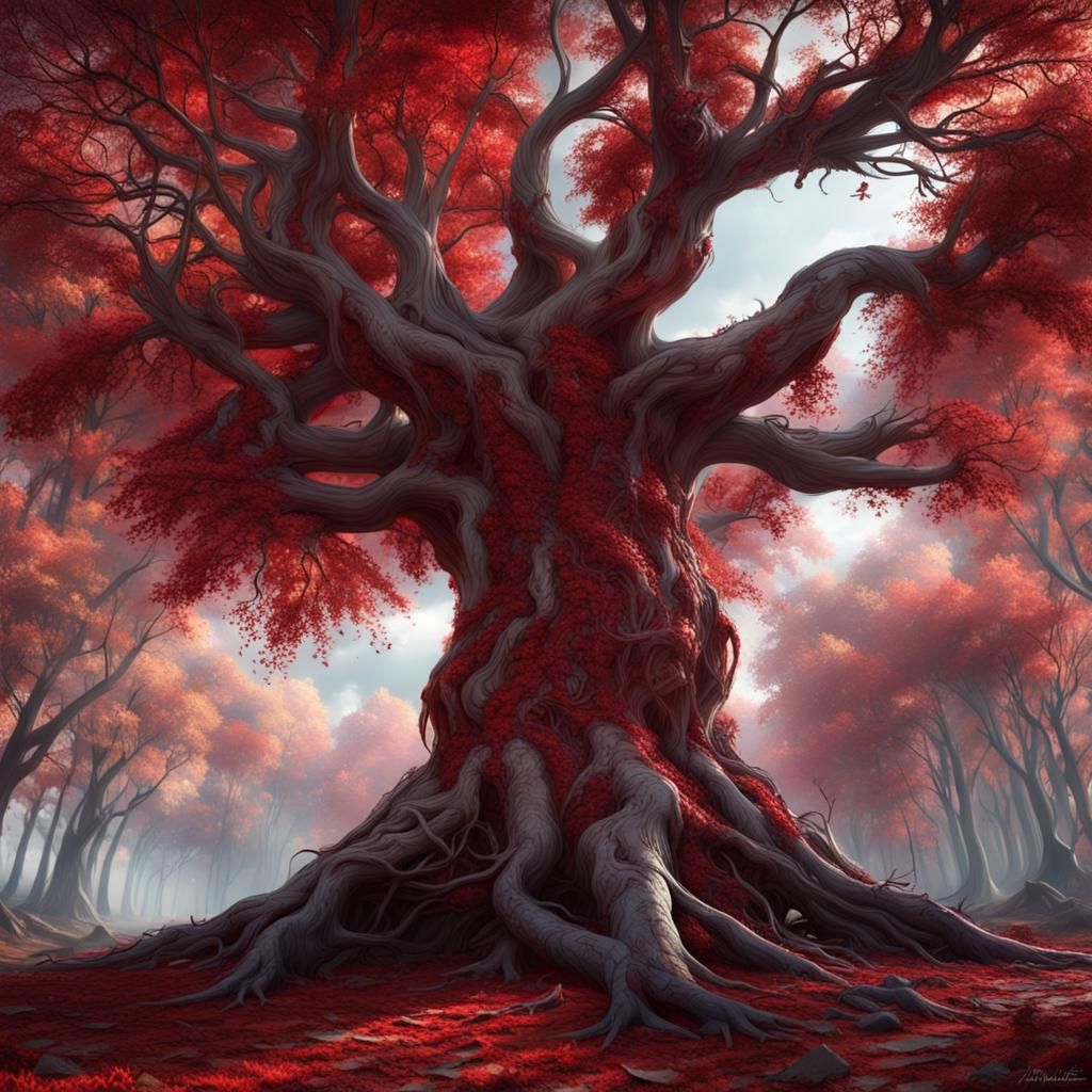 Vascular Branches Become Autumn Tree Limbs