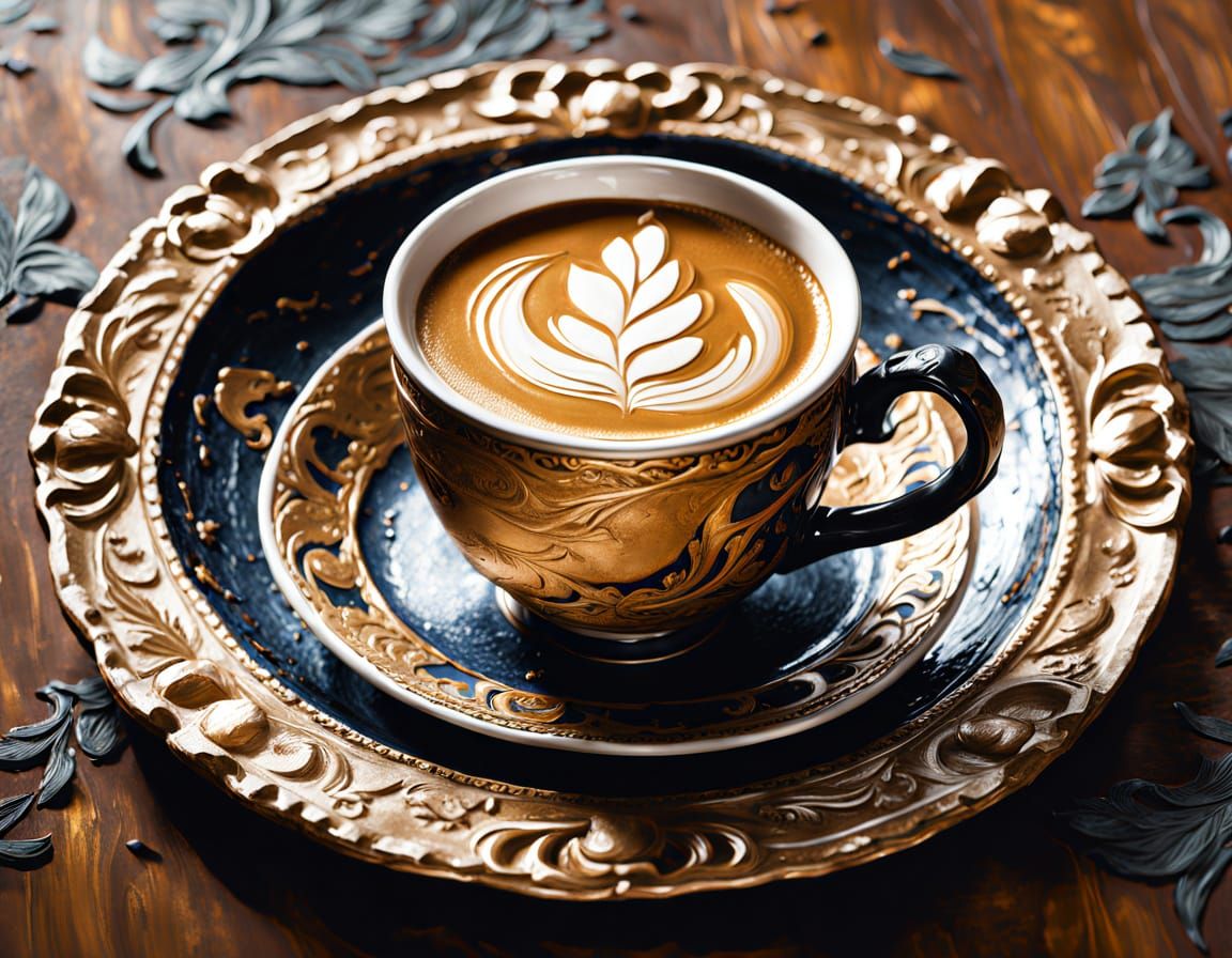 Coffee Bean in Victorian Opulence