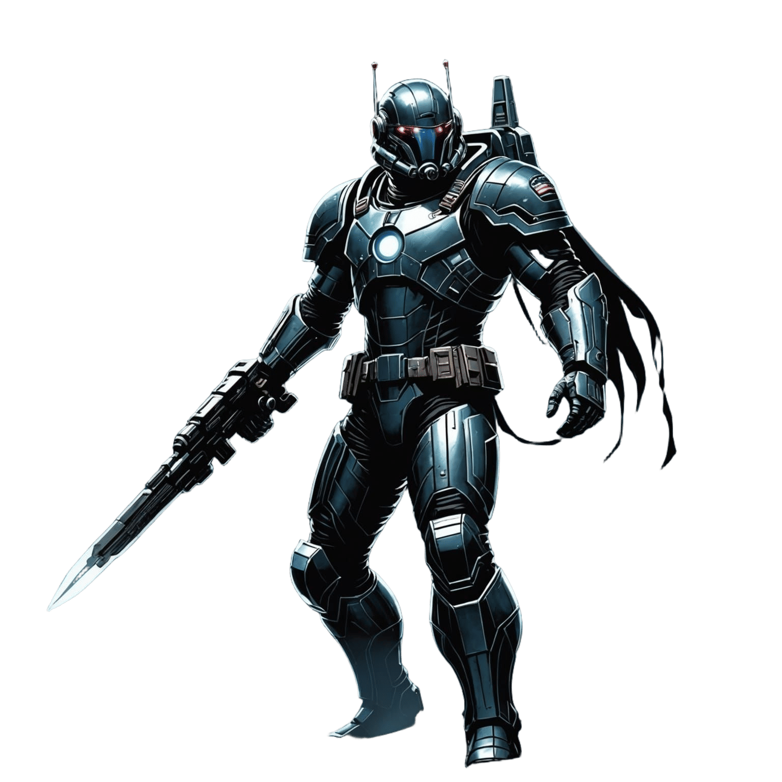 Dark Space Comic Book Art