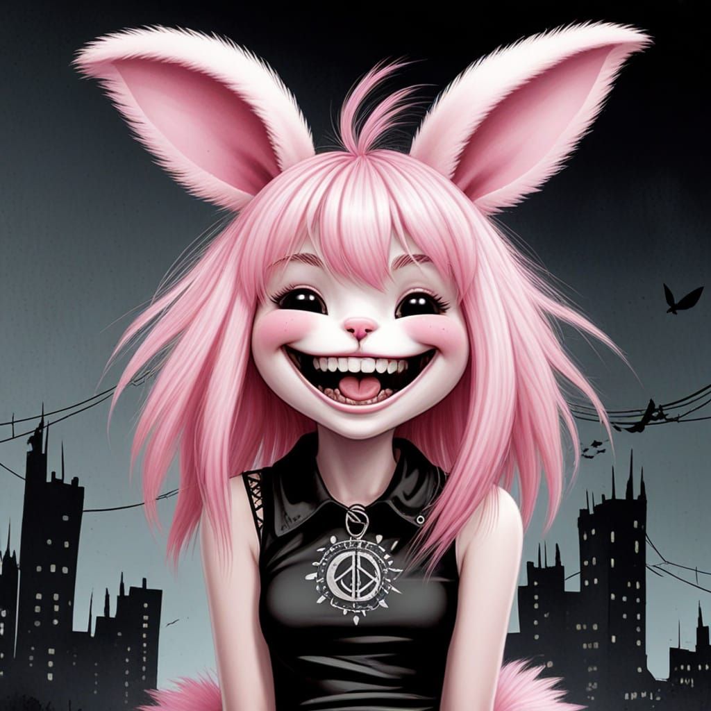 Laughing Bunny 1